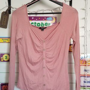 mid shoulder blouse